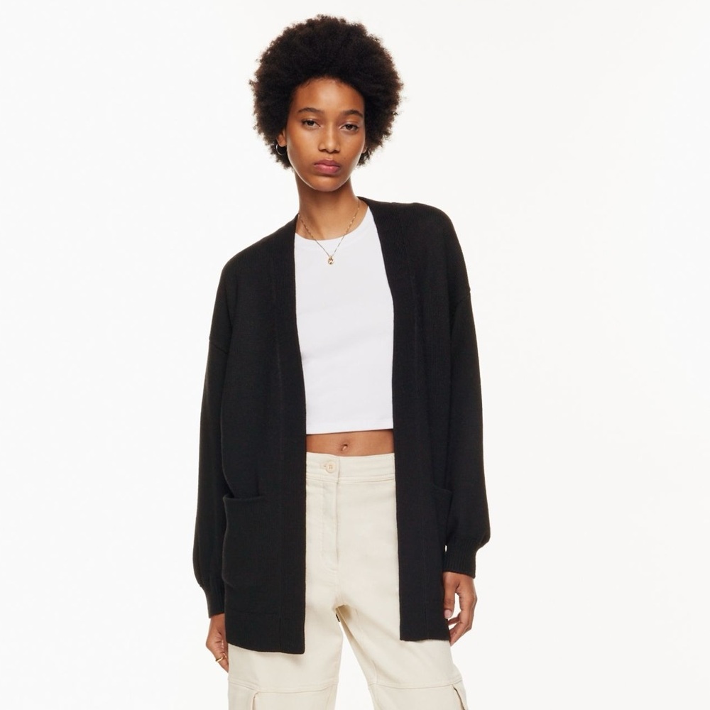 Wilfred open cardigan